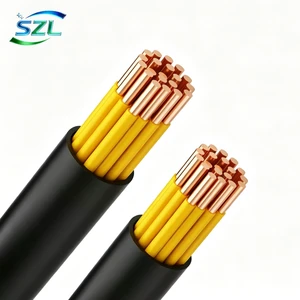 KVV Industrial PVC Insulated Unshielded PVC Sheathed Copper Control Cable 7/8 Core 450/750V