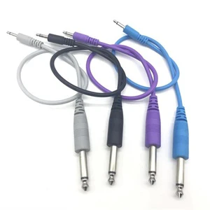 3.5mm Mono Plug to 6.35mm Mono Plug Audio Cable for Guitar Plug