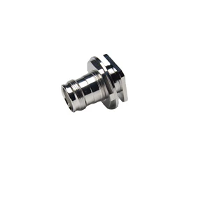 XIXIA Brass Nickel/Golden Plated 7/16 DIN Male Right Angle Wire Connectors Kit