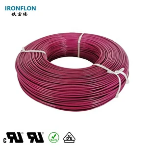 FEP Insulated Electrical Wire UL1330 14AWG Tin Plated Copper Stranded Single Core Automotive Wire For Car Connect Harness