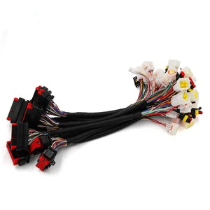 Automotive Wiring Harness 24 Hole Connector Sightseeing Bus Harness
