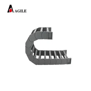 MTK Custom Made PA6 Semi-Enclosed for Cable with High Strength Flexible Towing Chain -40C-130C Temperature Range