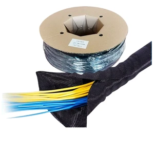 Flexible Braided Cover Shielding Wires From Wear and Snags Suitable for Diverse Uses Winding Cable Protective Sheath