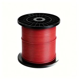LSZH Flame Retardant Single Core Stranded XLPO Insulation Tinned Copper DC Power Wire Photovoltaic Cable