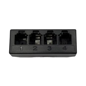 RJ45 Network Splitter Cable RJ45 to RJ11 Connector with an Ethernet Cat 5 UTP Patch Cord