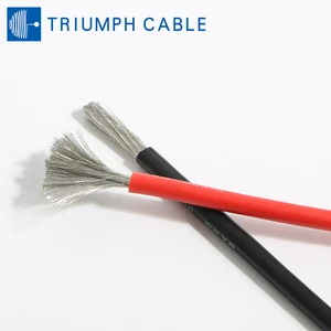 UL3512 High-quality Energy Storage Power Cable Flexible Silicone Wires and Cables 2 8 12Awg Automotive Cable Electric Wire Cable