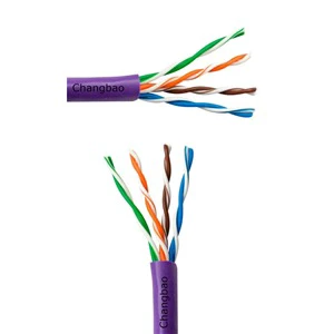 LSZH JACKET UTP ETHERNET CABLE CAT5E 24AWG 4-PAIR SOLID CONDUCTOR INDOOR UNSHIELDED NETWORK CABLE CAT5E 24AWG INDOOR LAN CABLE