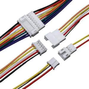 Custom Automotive Copper Cable Assemblies with JST PH Male and Female 2.0mm Pitch 2-12 Pin IP68 600V Connector Harnesses
