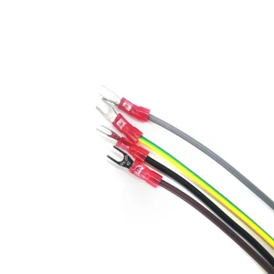 Industrial Control Wiring Harness Fork Spade Connectors Custom Factory Electrical Power Cable Assembly OEM ODM