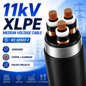 11kV Medium Voltage Cable for Renewable Energy and Solar Farm Projects