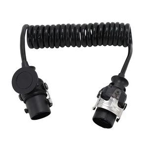 Semi-Trailer Power Cable & Trailer ABS Cable & 7 Pins Electrical Connector Assembly