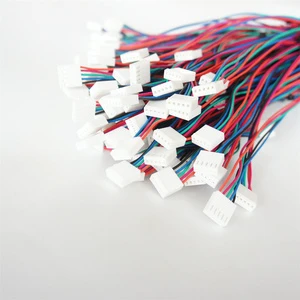 Custom 22-24 Gauge Male Female Wiring Harness 1.0-2.54MM Electrical Cable Assembly for Electronic Applications