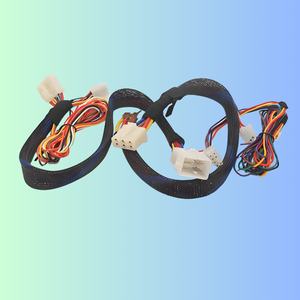 Dashboard Instrument Cluster Wire Harness with Copper Conductor IP67 Rated 5M Length for Wheel Loader Backhoe OEM EM04