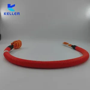 High Temperature Resistant CE Certified Customized EV Automotive Signal Wiring Harness Copper Terminals Plug Push-Lock