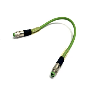 Brand New in Stock ZK1090-3131-0003 Industrial Ethernet Cable 4-Pin Male 0.3m for Plc by DHL