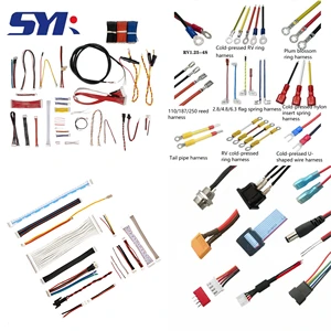 Copper Wiring Harness Cable Assembly Connector Plus Wire Assembly United States Standard
