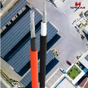 H1Z2Z2-K Solar Cable 1500V High Voltage 25+ Years Lifespan All-Weather Reliability for PV Plants.