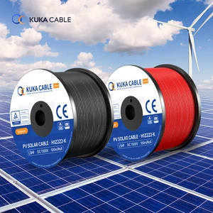 Solar Cable Tinned Copper Solar PV Cable XLPO UV Resistant Global High Quality Solar Cable Double Insulation H1Z2Z2-K