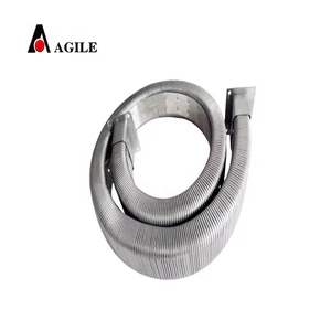 Factory Low-Priced ANJIE Brand DGT Type New Drag Chains Flexible Stainless Steel Closed High-Speed Temperature Resistant Silver
