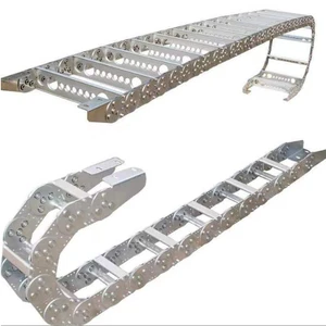 Heavy Duty Industrial Steel Cable for Drag Chain CNC Custom Carrier Protection Chains