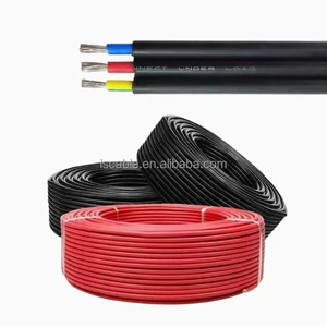 Factory Customized Copper XLPE Anti-UV Low Voltage Halogen-free Flame Retardant New Energy Cables Mass Supply