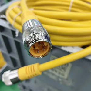 IP67 IEC Waterproof Circular Mini Change Male/Female Molded Pigtail Aviation Cable 7/8