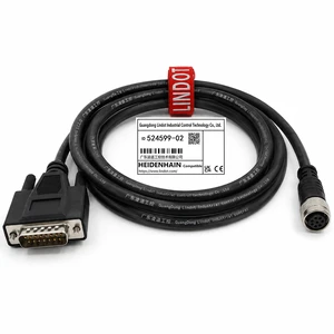 HEIDENHAIN Encoder Feedback Cable 524599-02 OEM Custom Servo Motor Cable Replacement