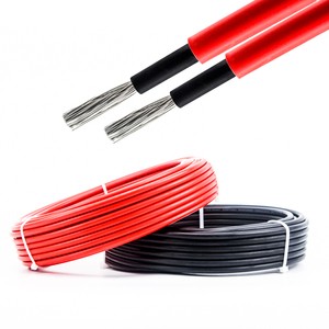 Top Selling EN H1Z2Z2-K 4mm2 6mm2 10mm2 Pv Solar Dc Cablefor Sola For Panel