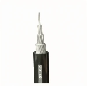 Bulk Production High Tension Aluminium Wire 6kV-35kV XLPE PVC Jacket Overhead Power Transmission Cable JKLYJ Model Chinese