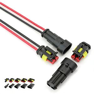 AMP 1.5 Series DJ7021 Waterproof Automotive Connector Cable Male & Female Plug for Automotive & Electrical Systems Wire Harness