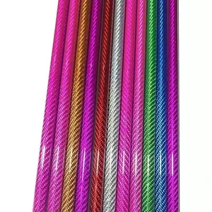 Flexible Carbon Fiber Pipe Bend 10cm for Robot Cable Carrier Wire Harness Management Equipment Routing Carbon Fiber Pipe