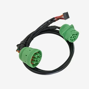 Remote Information Processing Gps Tracking Cable Assembly J1939 Heavy-Duty Vehicle Tracking Equipment Eld Wire Harness