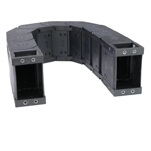JFLO JN Series Close Type Flexible Nylon Cable Drag Carrier Chain