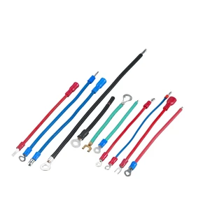 Crimped Terminal Wire Harness for Motorcycle Automobile Electronic Pre-assembled Pure Copper Cable PVC Cold Pressed Terminals