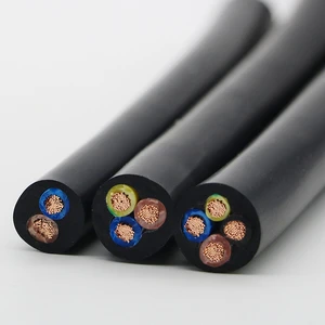 Multicore Royal Cord 2 3 4 5 Core Wire Cable 0.75MM 1.5MM 2.5MM 4MM 16MM 50MM 95MM Flexible Copper Cable
