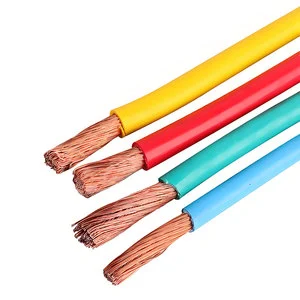 Hot Core Copper PVC House BVR Wiring Electrical Cable 1.5mm-25mm for Industrial Building Wire
