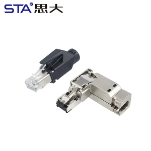 RJ45 4pin Plug Profinet EtherCat 6GK1901- 1BB12-2AE0 CAT5E Industrial Ethernet Fast Connect Male Assembly Metal RJ45 Connector