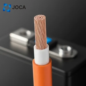 XLPO Tinned Copper Battery Cable for for 1500V DC 16mm/25mm/35mm/50mm Orange Flexible Power Wire CN JOCA