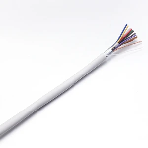 HOTION 2 4 6 8 10 12 14 16 18 20 30Core Security Alarm Control Cable 22AWG 7/0.20 Shielded/Unshielded PVC Jacket CCA TCC BC TCCA