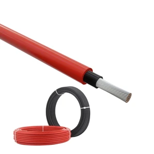 PV1-F 10mm2 1000v Xlpe Pv Dc Solar Power Energy Photovoltaic Cable Supplier