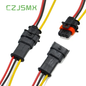 CZJSMX OEM 3 Pin Chemical Resistant Wiring Harness CE RoHS Factory for Car Wiper Motor PVC Insulated Dustproof