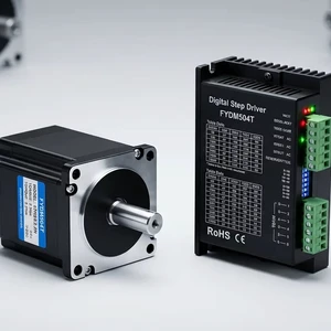 High Performance Servo Motor 220V 3000-5000RPM IP67 AC Servo Motors 100W-2.6KW AC Servo Motor Drivers Kit for Automation Robot