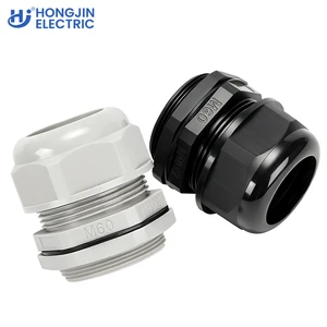 Direct Factory Supply Best-selling Product M60 UV-resistant Contact Black Industrial-grade Nylon cable Waterproof connectors