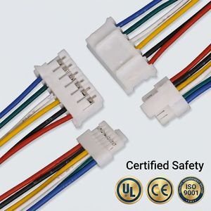 Custom 1.0mm-2.54mm Pitch Cable 2/3/4/5/6 Pin Connector Nylon Female Plug JST SH ZH PH XH For Electric Wire Wiring Harness
