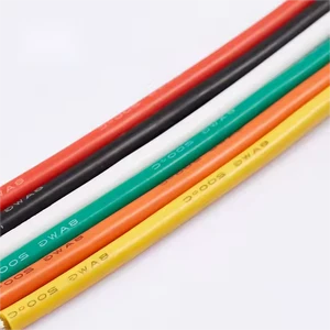 Tinned Copper Wire High Voltage Flexible 8awg 10awg 12awg 14awg 16awg 18awg 20awg Automotive Silicone Cable