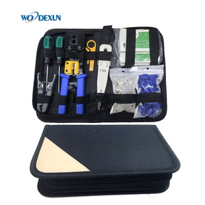 Hole-Punching Crimping Tools Cable Tester Wire Stripper Crimping Wiring Terminal-Network Tool Set for Ethernet Connectors