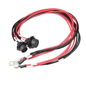 New Energy Electric Energy Storage Wiring Harness Power Connection Line UL1332 20AWG Open Design