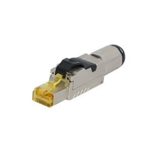 SIGNAL Ethernet RJ 45 Waterproof Cat6 Cat7 RJ45 Connector IP67 8pins Metal RJ45 Connector