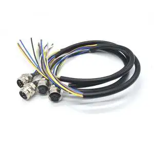 Industrial IP67 Adapter 7/8-Inch Alloy Brass Material PVC Insulated Aluminum Jacket 60V Rated Waterproof Wiring Harness