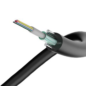 2 / 4 / 6 / 8 / 12 / 16 / 24 Core Single Mode Outdoor Armoured GYXTW G657A Fiber Optical Cable